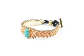“Loriane” bracelet- tangerine