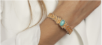 “Loriane” bracelet- tangerine