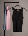 Αμάνικη μπλούζα ριμπ | Combos Knitwear