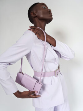Love me mini shoulder bag – lilac