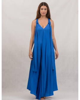 Maxi φόρεμα μπλε ρουά | Innocent