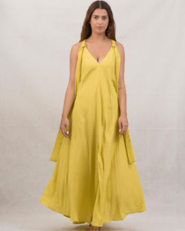Maxi φόρεμα κίτρινο | Innocent