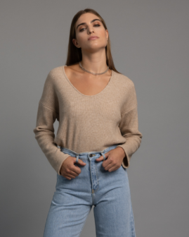 Asilia knit beige | Sac & co