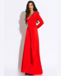 Κρουαζέ φόρεμα κόκκινο | C-Throu