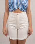 Olivia shorts denim white | Sac & Co