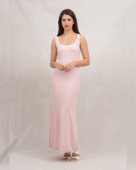 Φόρεμα πλεκτό ροζ | Combos Knitwear