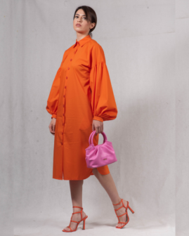 Haven πορτοκαλί φόρεμα | Dolce Domenica