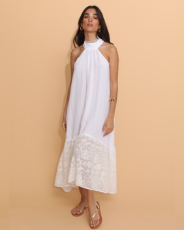 Fable λευκό φόρεμα | Nema