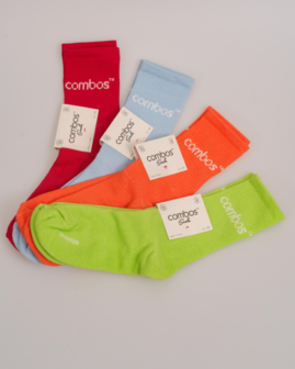 Κάλτσες χρωματιστές | Combos Knitwear