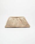Τσάντα teddy large μπεζ | Leather twist