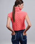Πλεκτή μπλούζα αμάνικη | Combos Knitwear