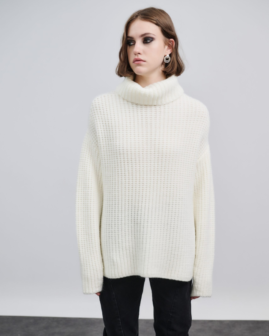 Πουλόβερ με γυριστό λαιμό | Combos Knitwear