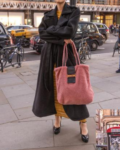 Τσάντα teddy shopper ροζ | Leather twist