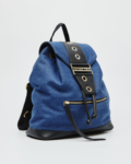 Tσάντα πλάτης τζιν μπλε | Leather Twist