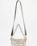 Carla δερμάτινη τσάντα χρυσή | Leather twist