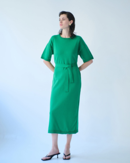 Φόρεμα πλεκτό με ζώνη | Combos Knitwear
