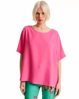 Μπλούζα με ρεγκλάν μανίκι ροζ | Forel
