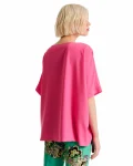 Μπλούζα με ρεγκλάν μανίκι ροζ | Forel