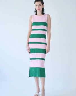 Φόρεμα πλεκτό αμάνικο | Combos Knitwear
