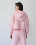 Ζακέτα crop φούτερ | Combos Knitwear