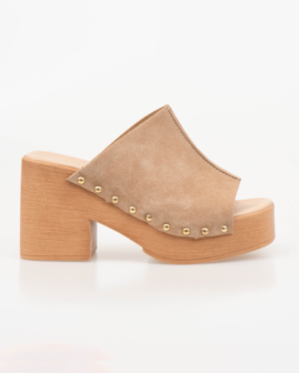 Collete δερμάτινα clogs | So Chic