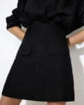 Φούστα κοντή μαύρη | Dolce Domenica